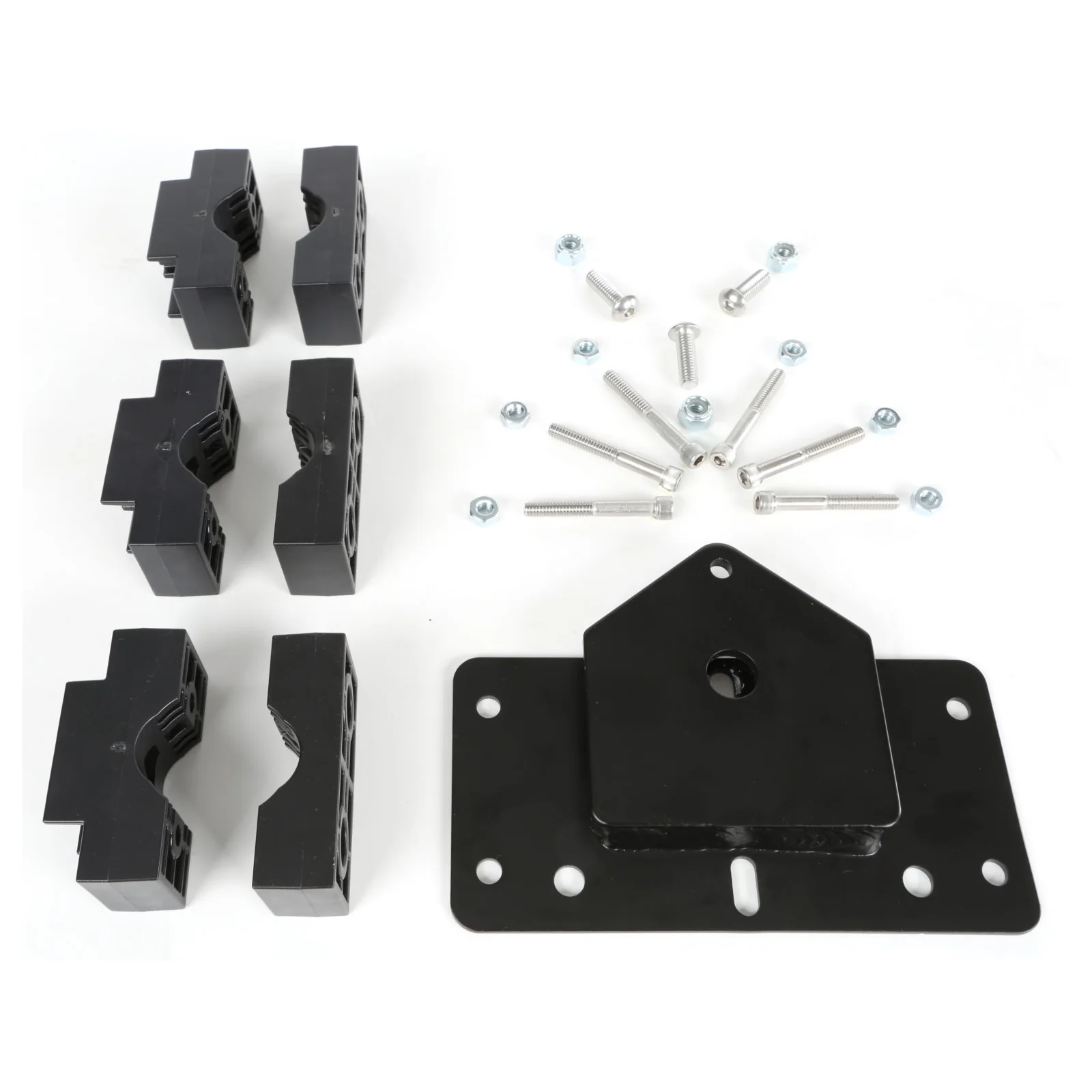 Airplex bed rail mounting kit for tonneau covers