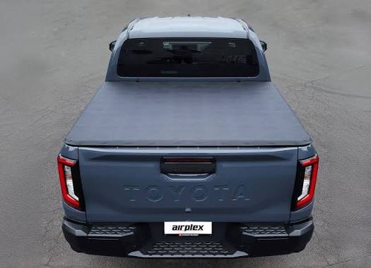 Airplex hard folding tonneau cover installed on a pickup truck bed