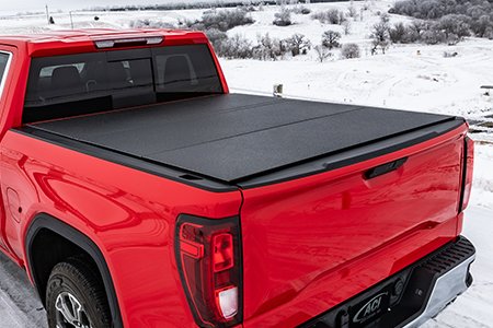 Hard folding tonneau cover